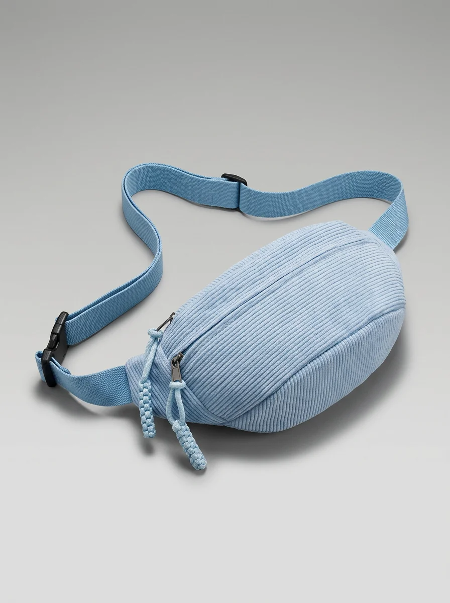 Sac banane velours généreux fonctionnel minimaliste - Vue 12 - Sac banane velours